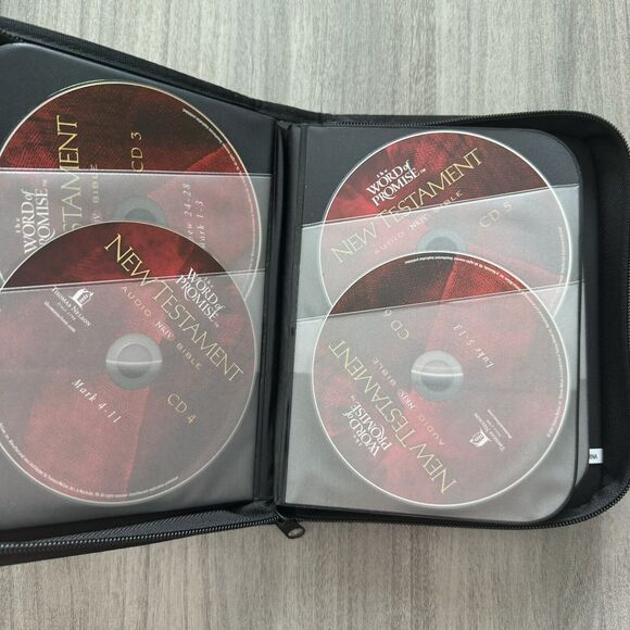 The Bible Audio Book Word of Promise New Testament NKJV • 20 CD Set No Bonus CD - Picture 4 of 8